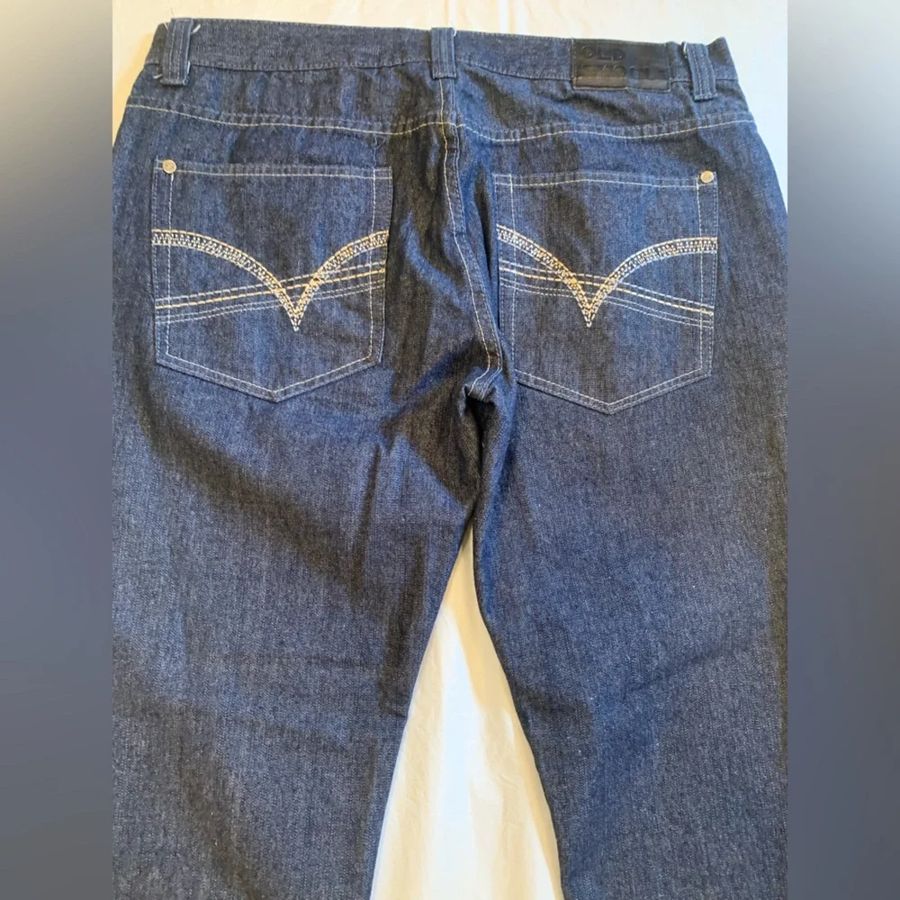 Old Skool Urban Wear Dark Wash Men's Jeans 38x32 Streetwear, Skateboard